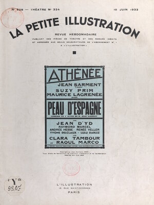 cover image of Peau d'Espagne